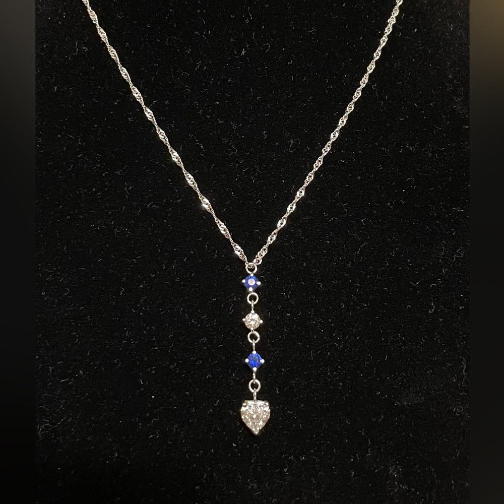 Gorgeous GIA certified Heart shaped diamond necklace